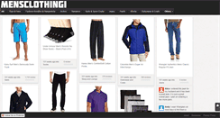 Desktop Screenshot of mensclothingi.com